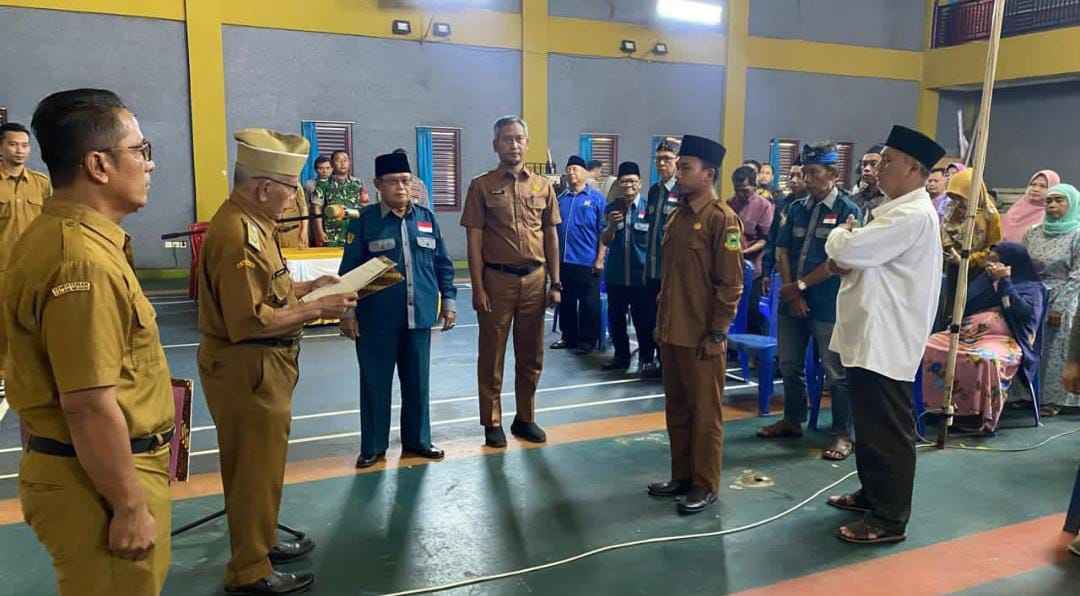 Aditya Ayub Resmi Dilantik sebagai Kasi Pelayanan Desa Langseb, Siap Emban Amanah Pelayanan Masyarakat